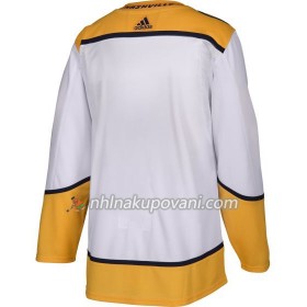 Nashville Predators Dresy Blank Adidas Bílá Authentic - Pánské